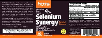 Jarrow Formulas Selenium Synergy - supplement