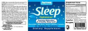 Jarrow Formulas Sleep Optimizer - supplement