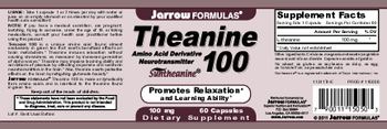 Jarrow Formulas Theanine 100 mg - supplement