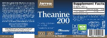 Jarrow Formulas Theanine 200 mg - supplement