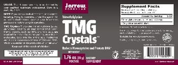 Jarrow Formulas TMG Crystals - supplement