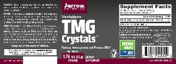 Jarrow Formulas TMG Crystals - supplement