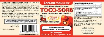 Jarrow Formulas Toco-Sorb - supplement