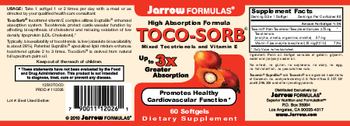 Jarrow Formulas Toco-Sorb - supplement