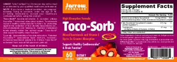 Jarrow Formulas Toco-Sorb - supplement