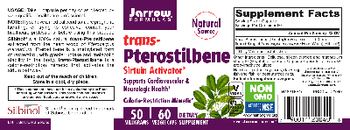 Jarrow Formulas Trans-Pterostilbene 50 mg - supplement