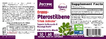 Jarrow Formulas Trans-Pterostilbene 50 mg - supplement