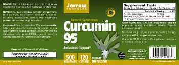 Jarrow Formulas Turmeric Concentrate Curcumin 95 500 mg - supplement