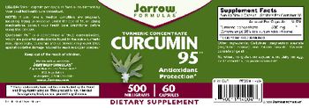 Jarrow Formulas Turmeric Concentrate Curcumin 95 500 mg - supplement