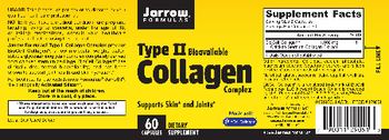 Jarrow Formulas Type II Bioavailable Collagen Complex - supplement