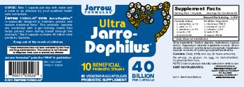 Jarrow Formulas Ultra Jarro-Dophilus 40 Billion - probiotic supplement