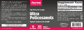 Jarrow Formulas Ultra Policosanols 10 mg - supplement