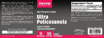 Jarrow Formulas Ultra Policosanols - supplement