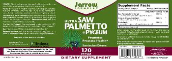 Jarrow Formulas Ultra Saw Palmetto +Pygeum - supplement