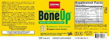 Jarrow Formulas Vegetarian Bone-Up - supplement