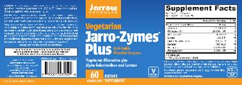 Jarrow Formulas Vegetarian Jarro-Zymes Plus - supplement