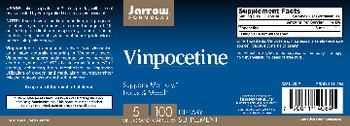 Jarrow Formulas Vinpocetine 5 mg - supplement