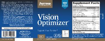 Jarrow Formulas Vision Optimizer - supplement