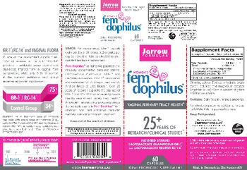 Jarrow Formulas Women's Fem Dophilus - oral probiotic supplement