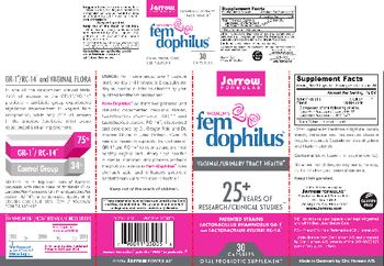 Jarrow Formulas Women's Fem Dophilus - oral probiotic supplement