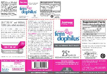 Jarrow Formulas Women's Fem Dophilus - oral probiotic supplement