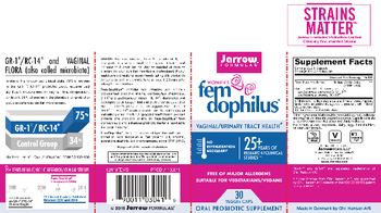 Jarrow Formulas Women's Fem Dophilus - oral probiotic supplement