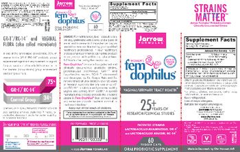 Jarrow Formulas Women's Fem Dophilus - oral probiotic supplement