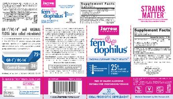 Jarrow Formulas Women's Fem Dophilus - oral probiotic supplement