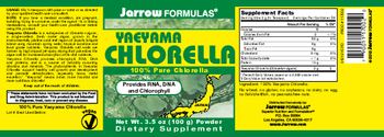 Jarrow Formulas Yaeyama Chlorella - supplement