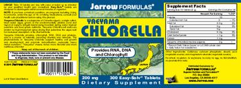 Jarrow Formulas Yaeyama Chlorella 200 mg - supplement