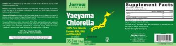 Jarrow Formulas Yaeyama Chlorella - supplement