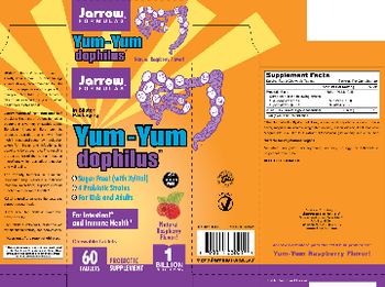 Jarrow Formulas Yum-Yum Dophilus Natural Raspberry Flavor! - probiotic supplement
