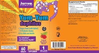 Jarrow Formulas Yum-Yum Dophilus Natural Raspberry Flavor! - probiotic supplement
