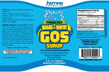 Jarrow Formulas Yum-Yum Gos Syrup - prebiotic supplement