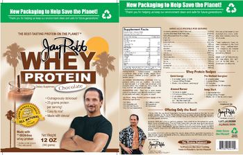 Jay Robb Whey Protein Chocolate - supplement