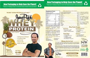 Jay Robb Whey Protein Pi�a Colada - supplement