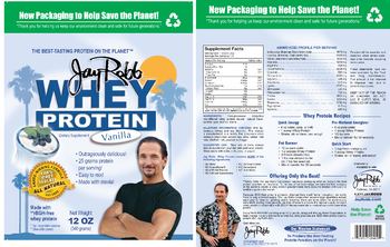Jay Robb Whey Protein Vanilla - supplement