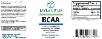 JayLab Pro BCAA - supplement