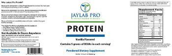JayLab Pro Protein Vanilla Flavored - powdered supplement