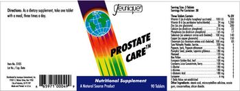 Jeunique Prostate Care - nutritional supplement