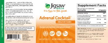 Jigsaw Health Adrenal Cocktail + Wholefood Vitamin C - nutritional supplement