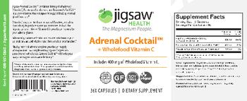 Jigsaw Health Adrenal Cocktail + Wholefood Vitamin C - supplement