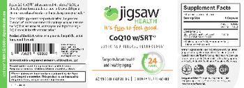 Jigsaw Health CoQ10 w/SRT - supplement