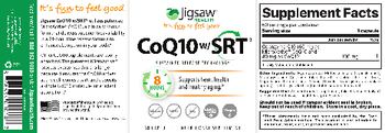 Jigsaw Health CoQ10 w/SRT - nutritional supplement