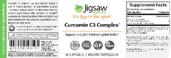 Jigsaw Health Curcumin C3 Complex - supplement