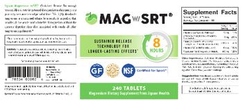 Jigsaw Health Mag w/SRT - magnesium supplement from jigsaw health