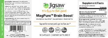 Jigsaw Health MagPure Brain Boost - supplement