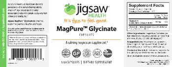 Jigsaw Health MagPure Glycinate - supplement