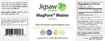Jigsaw Health MagPure Malate Capsules - supplement