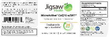 Jigsaw Health MicroActive CoQ10 w/SRT - supplement